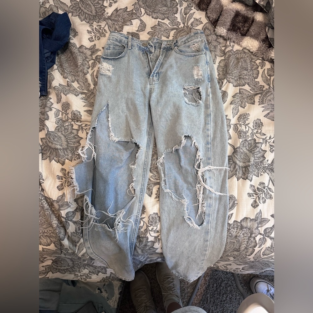 Light blue jeans. Size XS